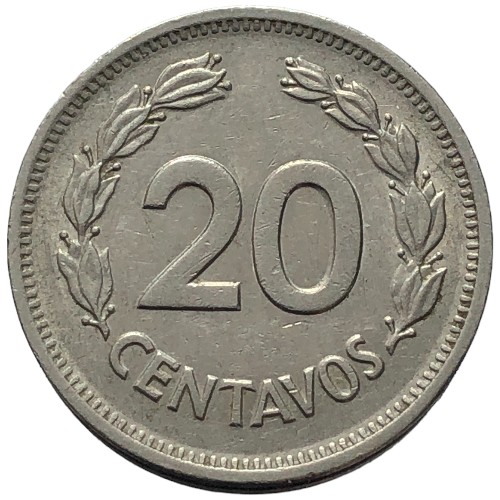 83851. Ekwador - 20 centavo - 1975r.