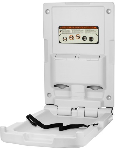 Жорсткий пеленальний столик IMPECO 83 х 50 см білий