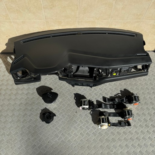 Kit Airbag complet tableau de bord Complète Airbag Console Ceinture de sécurité avant Tableau de bord complet VW VOLKSWAGEN POLO R-LINE 2G0