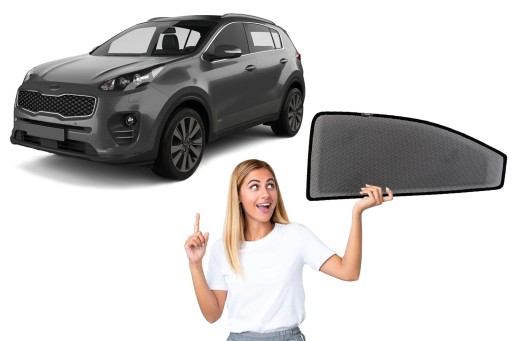 KIA SPORTAGE IV QL 16-21 СОЛНЦЕЗАЩИТНЫЕ ШТОРЫ