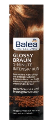 Balea, Profesionálna intenzívna kúra pre hnedé vlasy, 20ml