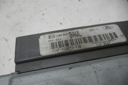 FORD FOCUS 1.8 TDCI control unit of the engine XS4F12A650FAB