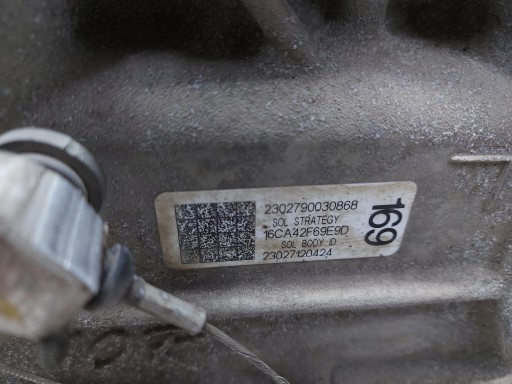 Ford Ranger VI 6 2024r Getriebe automatyczna 3,0 V6 MB3P-7000-DA