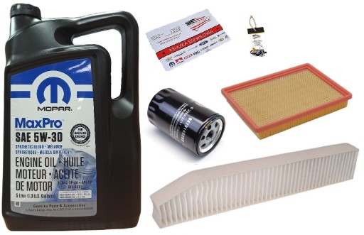 MOPAR 5W30 + ФИЛЬТРЫ JEEP GRAND CHEROKEE 3.7 05-06