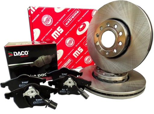 Диски передние колодки для PASSAT B5 96-05 GERMANY 288