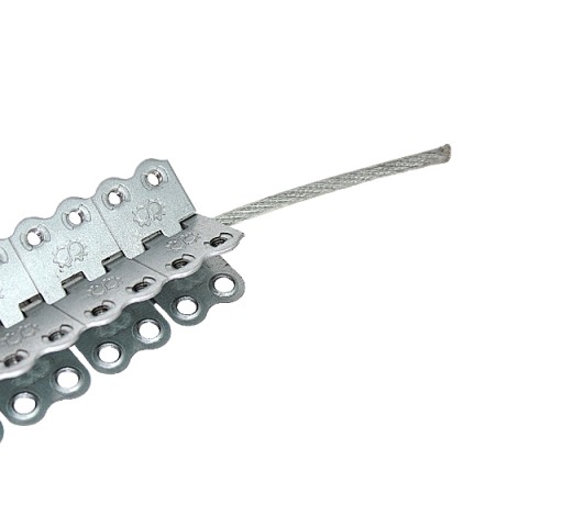 FK25, AGV25, - Кліпса на ремінь рулонного прес-підбирача MS25, 41 секція (набір з гвинтами та дротом)