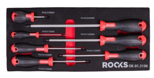 Набор отверток PH, 7 cz