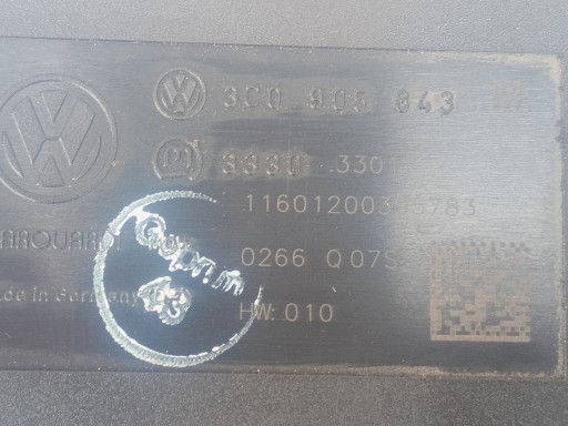 ignition key 3C0905843 VW PASSAT B6