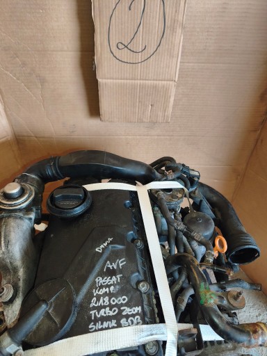 engine 1.9TDI AVF longitudinal complete PASSAT AUDI A4 DO MONTAZU FILM Z PRACY