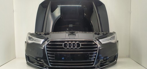 8W0 - AUDI A6 C7 4G КОМПЛЕКТ БАМПЕРА ПЕРЕДНЬОГО КАПОТУ
