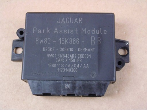 Jaguar XF X250 modulo computer Centralina parcheggio PDC BW83-15K866-BB