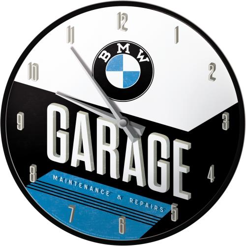 НАСТЕННЫЕ ЧАСЫ BMW GARAGE ПОДАРОК КРАКОВ МАГАЗИН