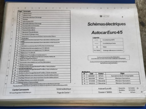 Электрические схемы автобуса ЕВРО 4/5-MAN