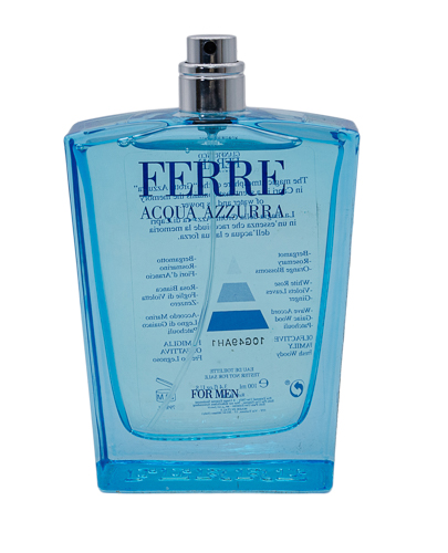 gianfranco ferre acqua azzurra woda toaletowa 100 ml  tester 