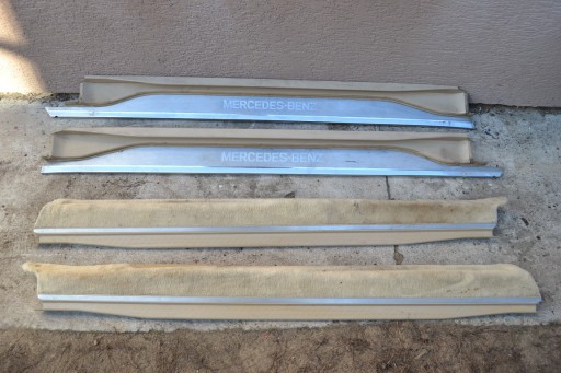 Mercedes R129 SL Накладки на пороги, бічні пороги