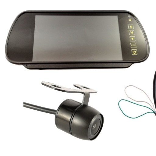 Монитор 7 дюймов Камера заднего вида передняя задняя без линии