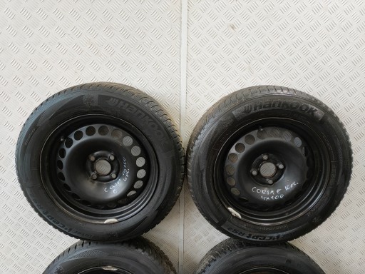 OPEL CORSA E F Kolesá Zimné disky 4x100 15 185/65R15 HANKOOK ZIMA KOMPLET