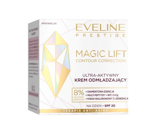Eveline Magic Lift Ultra-Aktívny omladzujúci denný krém SPF20 50ml