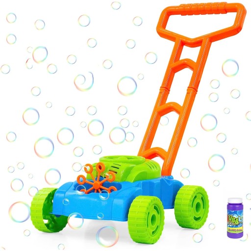 ТРАВОКОСАЛКА З БУЛЬБАШКАМИ ДЛЯ МАЛЕНЬКИХ