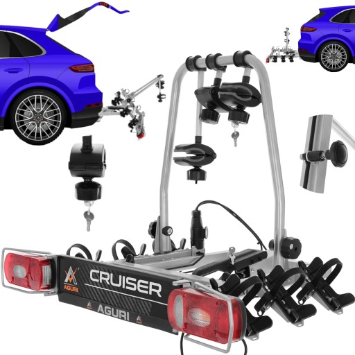 AGURI CRUISER Ultimate крюк для 3 велосипедов