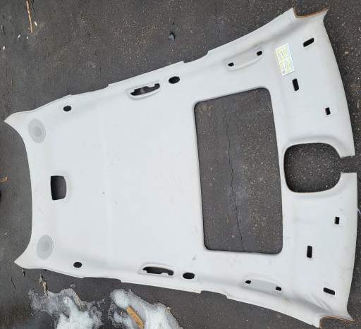 CIELO INTERNO sotto SZYBER tetto MERCEDES ML W164 grigio OE EU