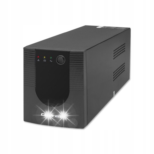 Источник бесперебойного питания ups qoltec 2000w/1200w 2x 9ah зарядное устройство для компьютерного маршрутизатора