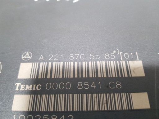module seat KANAPY MERCEDES W221 2218705585