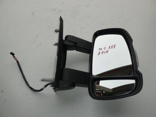 DUCATO III BOXER II JUMPER II mirror right electrics 8 PIN