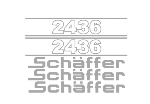 Наклейки Шаффер 2436