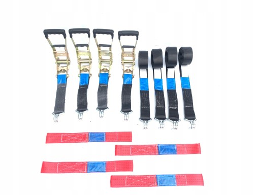 5T2PKT - Ремни для обвязки автомобиля эвакуатор прорезиненные ручки
