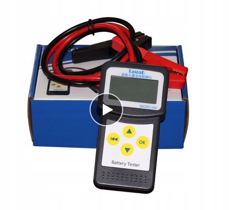Микро-200 автомобильный аккумулятор тестер