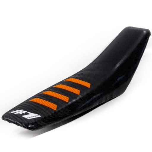 ОБШИВКА СИДЕНЬЯ ONE GRIPPER RIBBED BLACK ORANGE