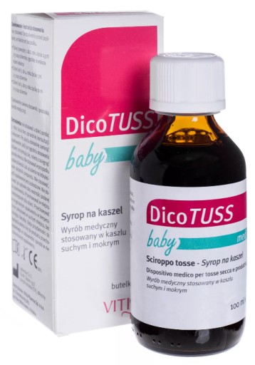 DicoTUSS Baby med sirup proti kašľu 100 ml