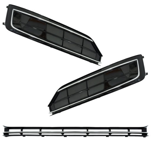 KS-01-14-01 KR-01-14-02-R-Z - Audi a8 d4 lift 14-17r крышка бампера в сборе решетка