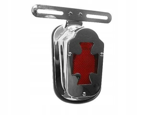 LA-277 - ЗАДНИЙ ФОНАРЬ ЗАДНИЙ МЕТАЛЛИЧЕСКИЙ КРОНШТЕЙН ХРОМ