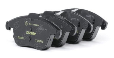 2433301 - TEXTAR ПЕРЕДНИЕ ТОРМОЗНЫЕ КОЛОДКИ VW TEX2433301