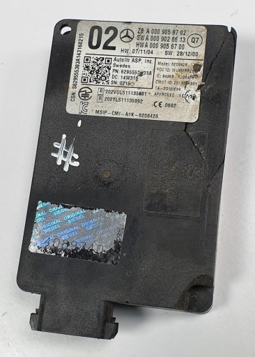 Мерседес w212 радар дистронік модуль контролера a0009058702