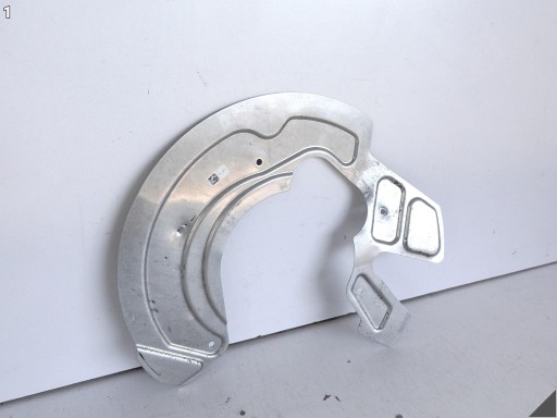 PORSCHE 911 992 GT3 21-24 cover TARCZY of brake PRZECIWBLOTNA left rear part