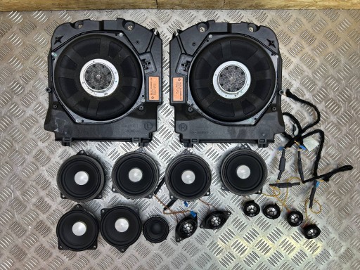 Kpl of speakers Naglosnienie Harman Kardon Top-Hifi-System BMW F06 Gran coupe