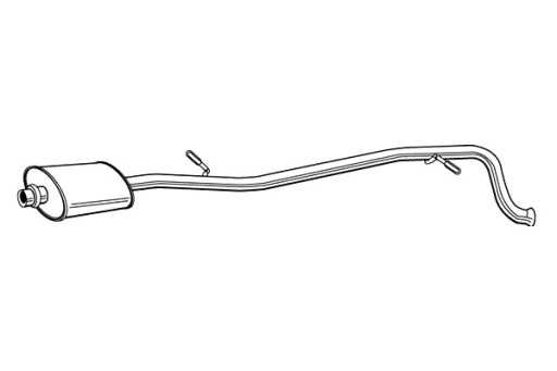 34.20.427 - ЦЕНТРАЛЬНЫЙ ГЛУШИТЕЛЬ STARLINE PEUGEOT 406 1.8I -16V 01-03 03 SED STW