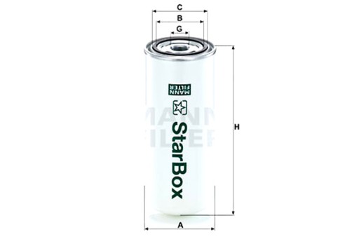 МАСЛЯНИЙ ФІЛЬТР MANN-FILTER BOGE