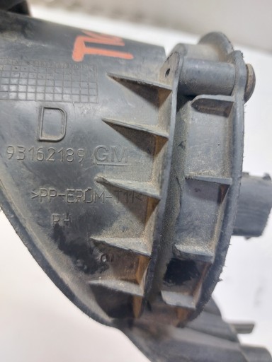 mřížka nárazníku záslepka pravá předek OPEL TIGRA B