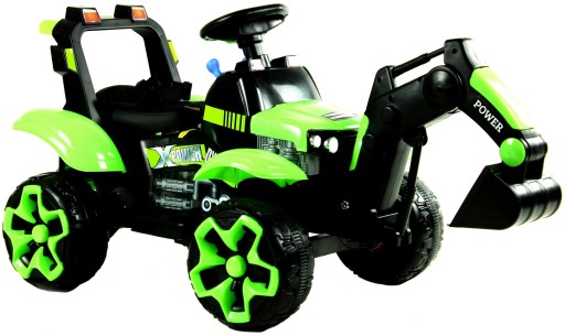 Екскаватор, трактор, акумулятор, ківш, шкіра, пульт