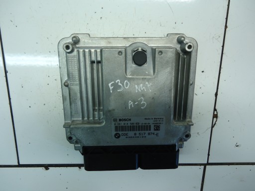 BMW 2.0D N47D20 Computer DES MOTORS 8517874 0281018506