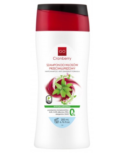 NOVA GoCranberry Šampón proti lupinám 200ml