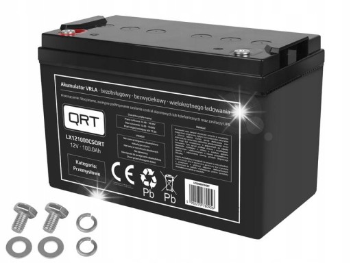 Мощный аккумулятор agm 12 в 100 ач ибп для хранения энергии