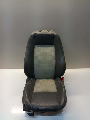 seat right front front of the passenger SAAB 93 9-3 II 02- grey POL leather grey