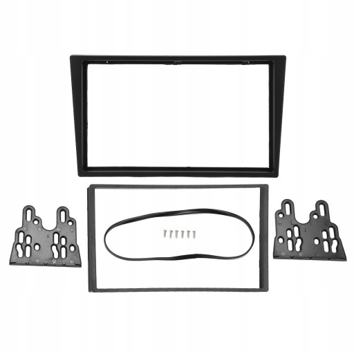 2Din Передня панель управління CD Радіо Рамка панелі приладів
