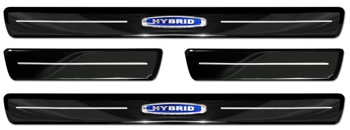 VOLVO XC60 II / R-DESIGN НАКЛАДКИ НА БІЧНІ СПІДНИЦІ