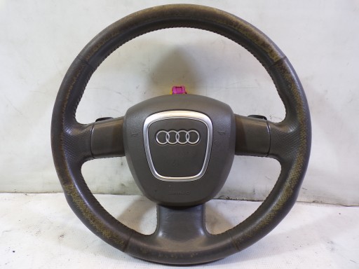 lenkrad Z Airbag AUDI A4 B7 Schaltwippen Leder PIKOWANA